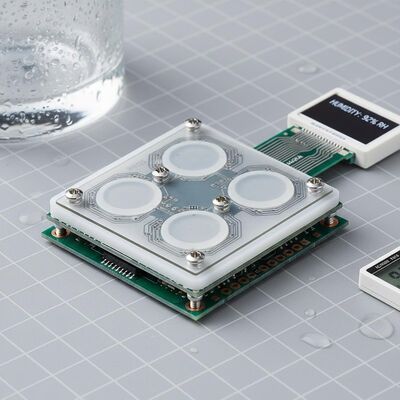 M3 Screws Flexible Membrane Switch Offering Tail FPC PCB PET and Humidity Range 90 to 95 Percent for Electronic Control Units