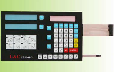 Industrial Embossed Waterproof Membrane Switch / Tactile Membrane Switch Keypad