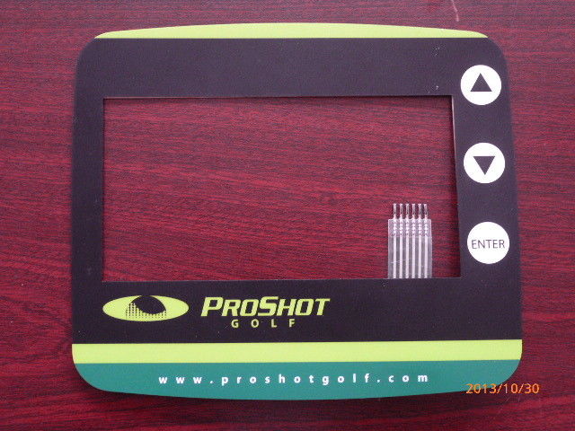 Membrane Switch Keypad With PCB , PET Or PC Material For CD Player