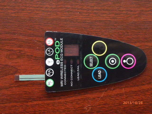 Custom Made Flat Membrane Switch Keypad Overlay And Touch Screen Panel