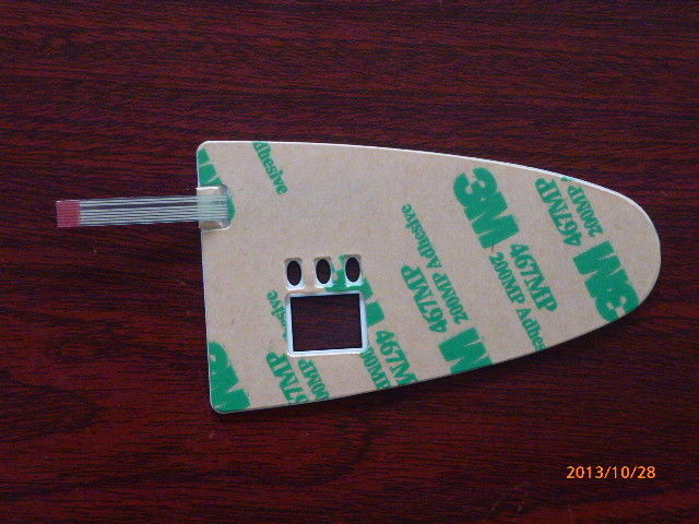 Custom Made Flat Membrane Switch Keypad Overlay And Touch Screen Panel
