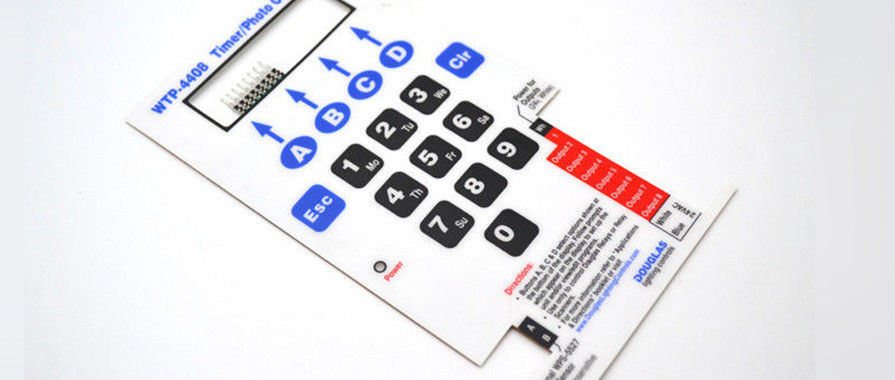 Multilayer Flexible Membrane Switch With ZIF Connector