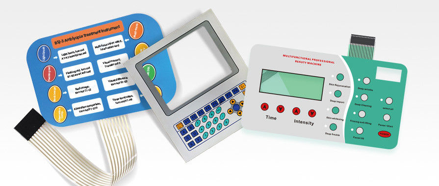 Multilayer Flexible Membrane Switch With ZIF Connector