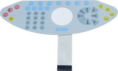 3M467 Custom Membrane Switch Panel , CJT Connector Waterproof Membrane Switch